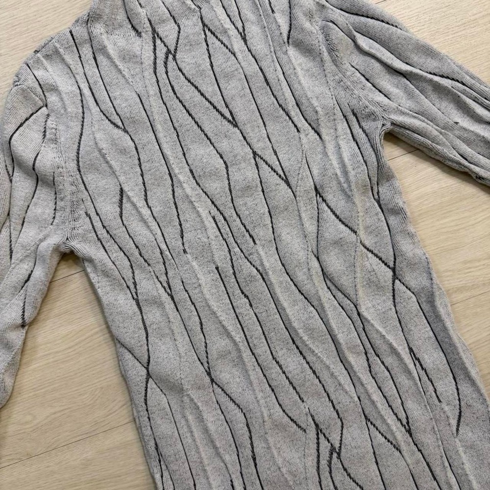 NIC+ZOE Artisan Crackle Mock Neck Top Womens Size Petite Small Preppy - Picture 3 of 7